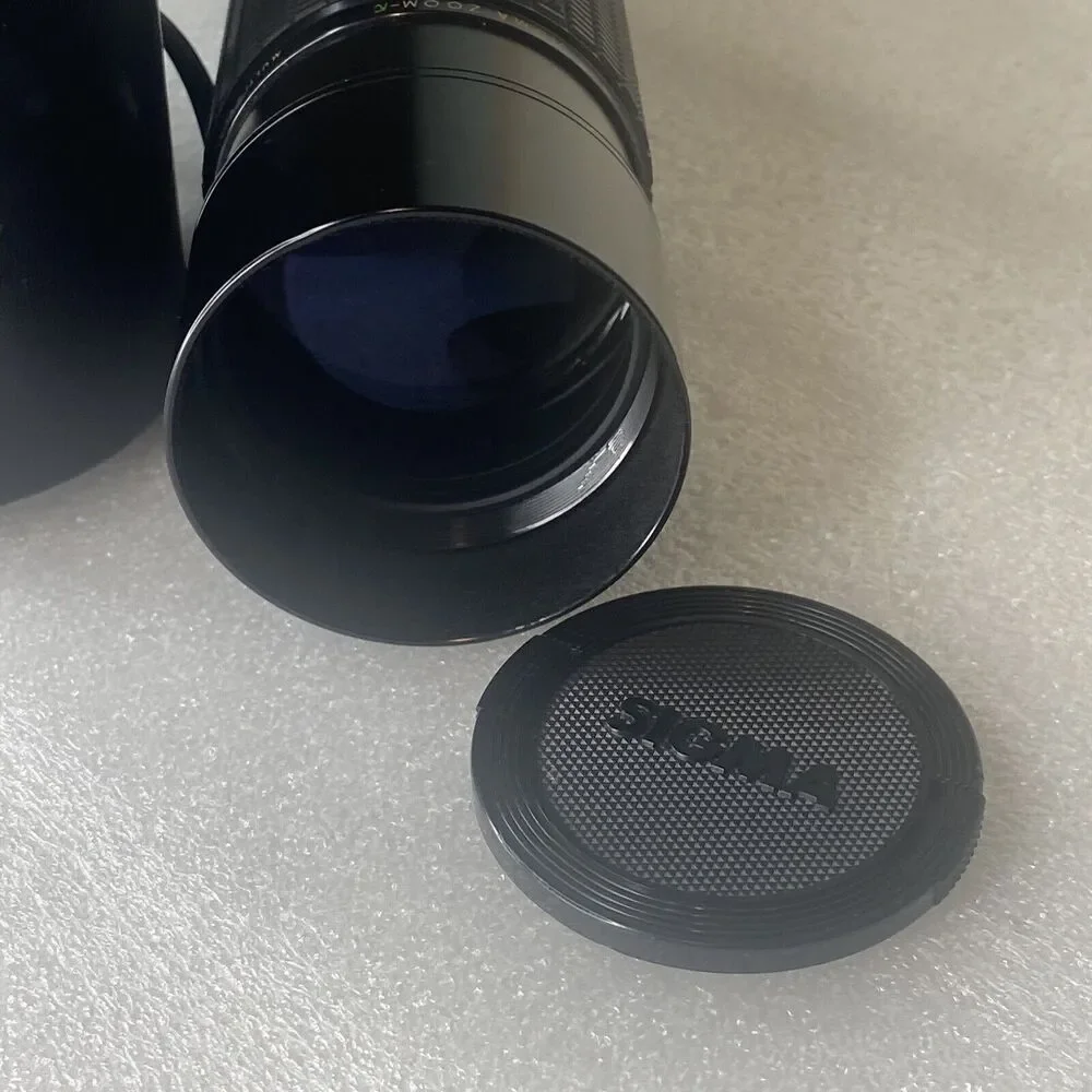 Sigma Zoom-K II 52mm MACRO ZOOM Lens for Pentax K F4.5 f=100~200mm  with case